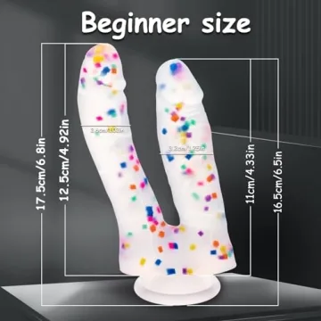7 Inch Double-Ended Dildo for G-Spot Orgasmic Pleasure