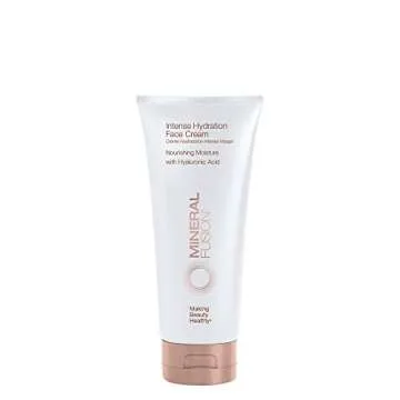 Mineral Fusion Facial Moisturizer - Intense Hydration Face Cream with Hyarulonic Acid, Shea Butter & Rosehip Oil, Moisturizing & Nourishing for Dry Skin, 3.4 oz