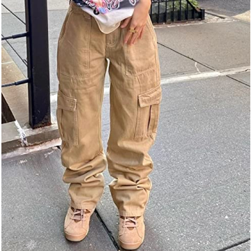 Stylish ROAONOCOMO Y2K Retro Punk Trousers for All