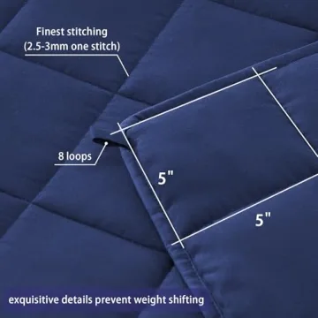 Yescool Weighted Blanket for Adults 20 lbs for Better Sleep