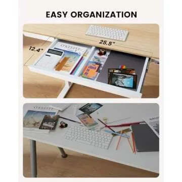 ErGear 48" Electric Standing Desk with USB Charging