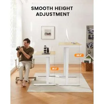 ErGear 48" Electric Standing Desk with USB Charging