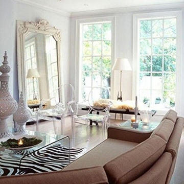 Elegant 2xhome Clear Ghost Armchairs for Any Occasion