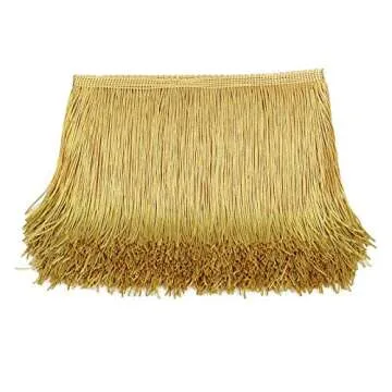 10 Yards Sewing Fringe Trim - Premium Polyester Tassel Fabric for Crafts and Decor