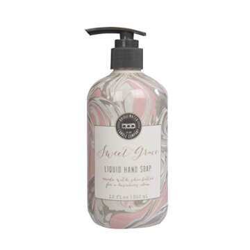 Luxury Sweet Grace Liquid Hand Soap - 12 oz Nourishing Formula