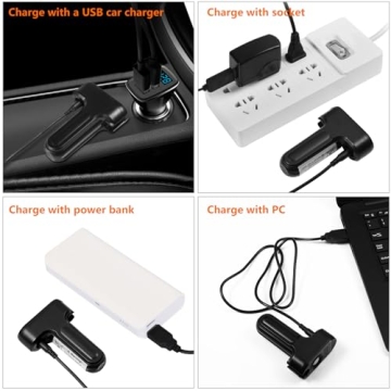 KEDSUM Portable Camping Shower with Rechargeable Batteries