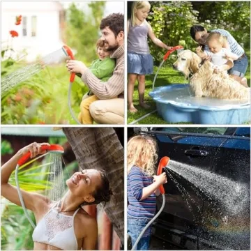 KEDSUM Portable Camping Shower with Rechargeable Batteries