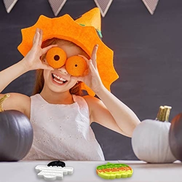 Jofan Halloween Fidget Pop Toys for Kids 3 Pack