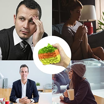 Jofan Halloween Fidget Pop Toys for Kids 3 Pack