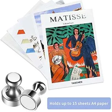 Strong Poffattr Refrigerator Magnets Pack of 20 for All Uses