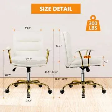 KLASIKA Ergonomic Office Chair - Stylish Comfort for All