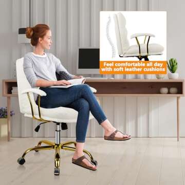 KLASIKA Ergonomic Office Chair - Stylish Comfort for All