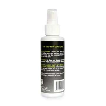 BrilliantPad Go Here! Puppy Potty Training Spray | Natural Attractant, Dog & Puppy Home Housebreaking Aid for Pets | Safe for Animals, Furniture & Plants | Use on Pee Pads Indoor & Outdoor | 4oz