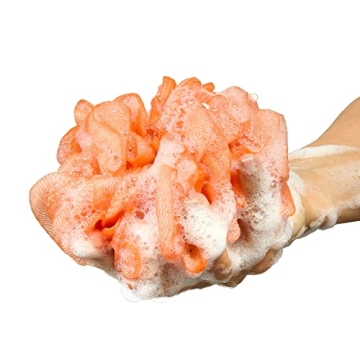 Bath Loofah Sponge Collection - 8-Pack for Family Use