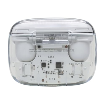 JBL Tune Buds - True Wireless with Active Noise Cancelling in-Ear Earbuds - Ghost Edition White (Renewed)