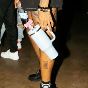 Trendy Bow Straw Caps for Stanley 30 & 40 Oz Tumblers