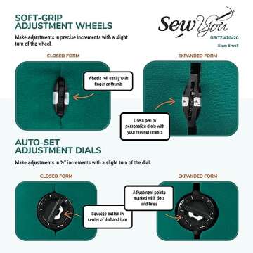 Dritz Sew You Adjustable Dress Form Small for Perfect Fit