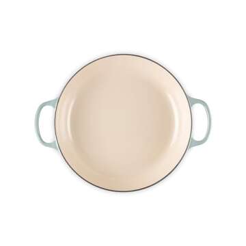 Le Creuset Enameled Cast Iron Signature Braiser, 5 qt., Sea Salt