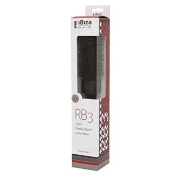 Ibiza Hair Ceramic Round Brush RB3-33mm for All Hair Types