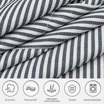 NLUS Adjustable Kitchen Aprons with Pockets - Dual Pack