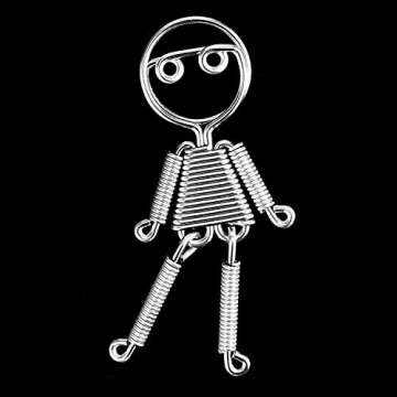 Tatuo 9 Gauge/3 mm Armature Wire Aluminum Craft Wire for Sculpting Silver DIY Bendable Craft 32.8ft/ 10m with 1 Round Nosed Plier to Cut