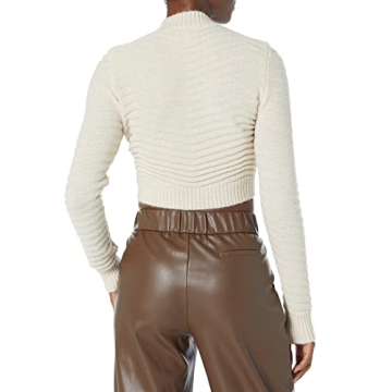 Staples by The Drop Women's Cropped Sweater - Chic Comfort