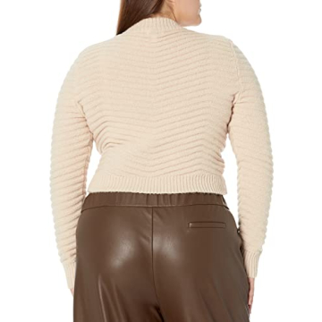 Staples by The Drop Women's Cropped Sweater - Chic Comfort