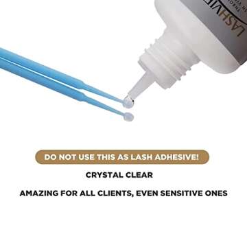 Lashview Eyelash Cleaning Brushes lash wand tubes White and Black Makeup Tool Pen Reusable Mascara Wands Portable Eyelash Brushes Wands with Cap Applicator Professional Makeup Tool for Eyelash