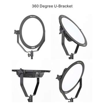 Falcon Eyes 28W LED Light Kit for Photography and Video