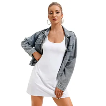 Stylish Ewedoos Womens Tennis Dress with Built-in Bra