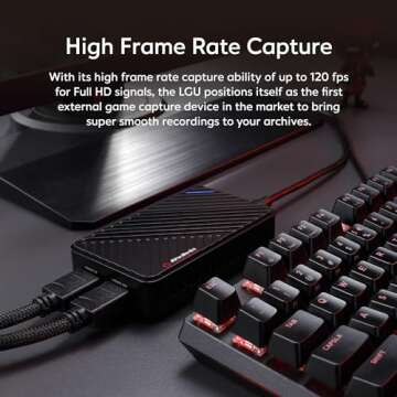 AVerMedia Live Gamer Ultra GC553 – 4K60 HDR Pass-Through, 4K30 Capture, Low Latency for Xbox Series X/S, PS5, Switch, Windows 11/macOS 10.13