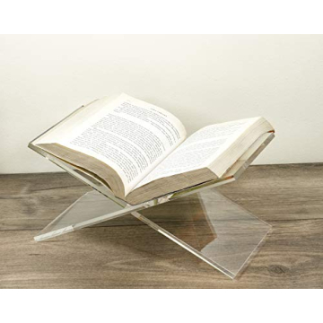 Red Co. Acrylic Book Holder - 2 Piece Reading Stand
