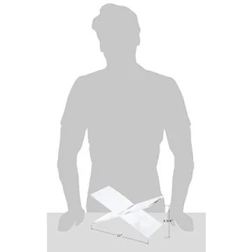 Red Co. Acrylic Book Holder - 2 Piece Reading Stand