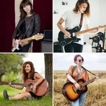 Secure Guitar Strap Locks for Electric & Acoustic Guitars