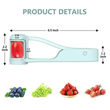 WhiteRhino Grape Cutter - Quick & Safe Fruit Slicing Tool