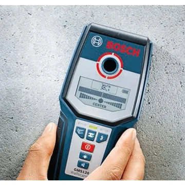 BOSCH GMS 120 Wall Scanner for Wood Metal Live Wiring