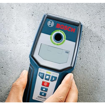 BOSCH GMS 120 Wall Scanner for Wood Metal Live Wiring