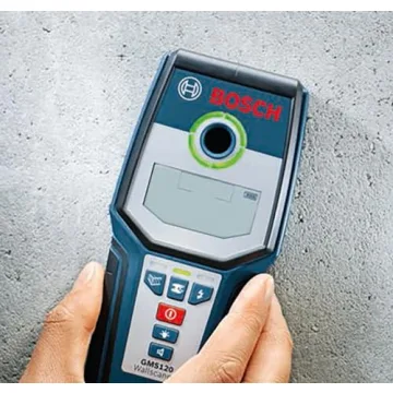 BOSCH GMS 120 Wall Scanner for Wood Metal Live Wiring
