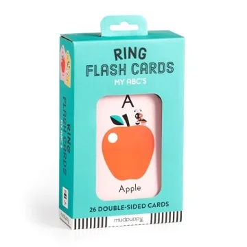Mudpuppy My ABC's Ring Flashcards for Kids' Learning