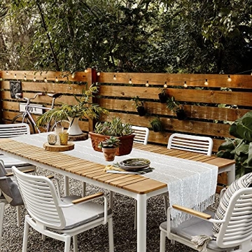 FLPYARD Vintage Woven Table Runner for Bohemian Dining Decor