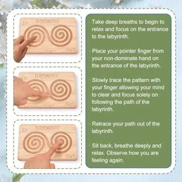 Demissle Finger Labyrinth: Mindfulness Tool for Stress Relief