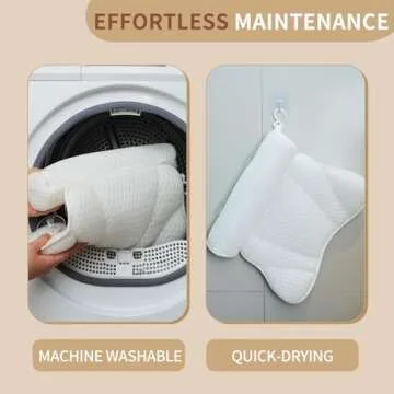 Mandrex Luxury Bathtub Pillow - Ergonomic Comfort for All