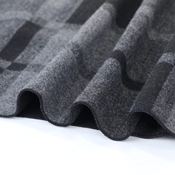 Men's Cashmere Scarf - Plaid Winter Warmth