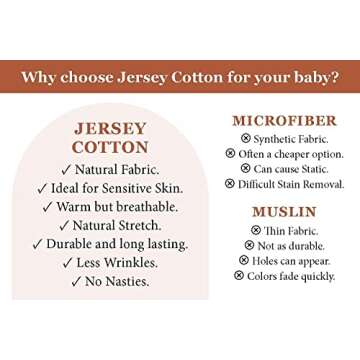 VERSOA Boho Crib Sheets. Soft 100% Jersey Cotton. Standard Size Fitted Crib Sheet. Floral Ivory Rose.