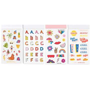 ban.do Planner Sticker Book, 35 Pages with Over 700 Assorted Stickers, Issue 4