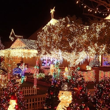 200 LED TW SHINE Christmas Lights - Bright & Waterproof