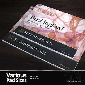 St. Cuthberts Mill Bockingford Watercolor Pad - 12x9