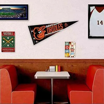 WinCraft Baltimore Orioles Large Pennant for Sports Fans