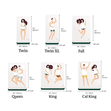 ZINUS 13" Euro Top Hybrid Mattress - Comfort & Support