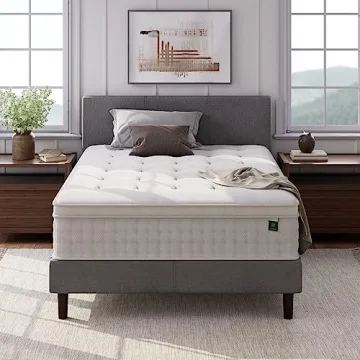 ZINUS 13" Euro Top Hybrid Mattress - Comfort & Support